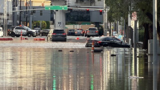 Tripical Storm Rachel causes flooding in Las Vegas
