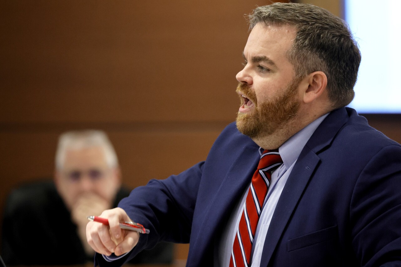 Assistant State Attorney Christopher Killoran gives his closing rebuttal argument in Scot Peterson trial, June 26, 2023