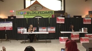 Republican candidates for Palm Beach County's District 6 commissioner seat — incumbent Sara Baxter and challenger Elizabeth Accomando — faced off in a long-awaited debate at Buena Vista Farms and Brewery.