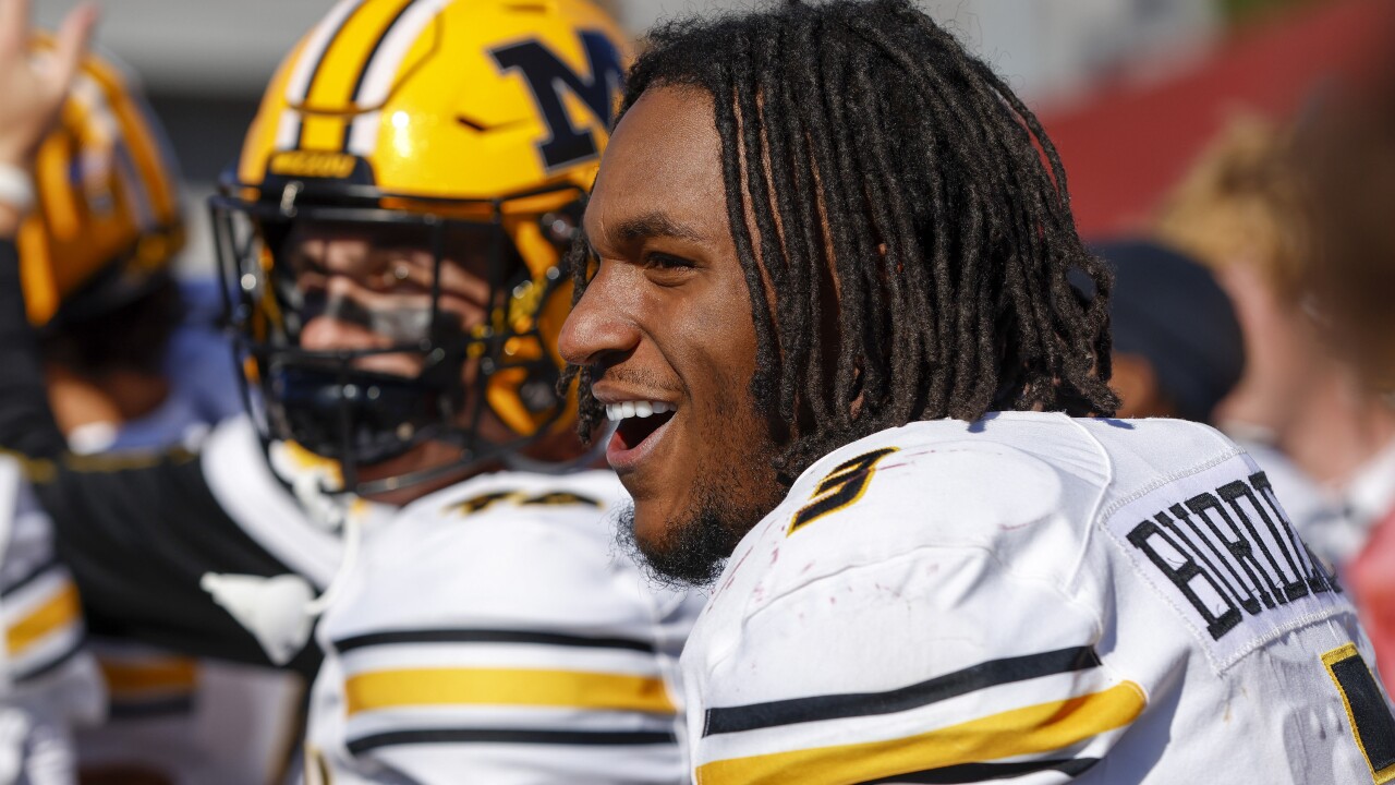 Luther Burden’s TD run gets No. 21 Missouri started in 45-3 rout