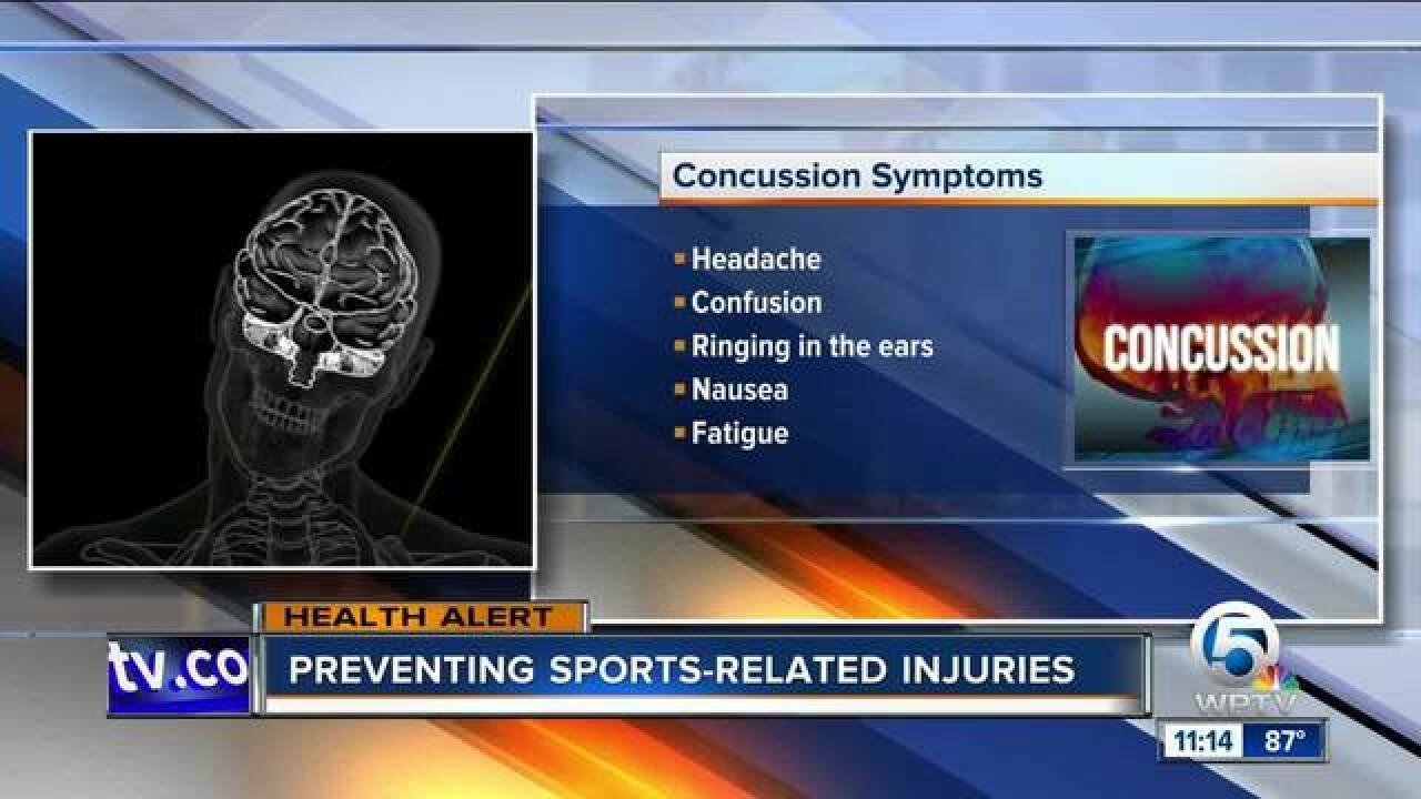 Advice on preventing sports-related injuries