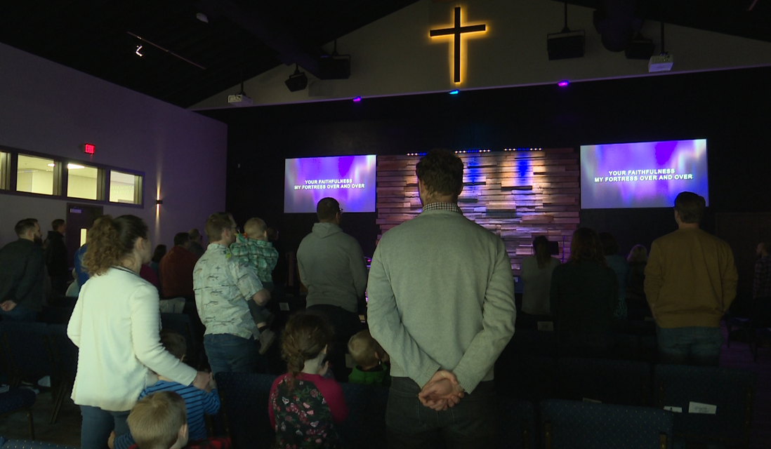 Prayer service for Ukraine: Couple shares what their family in Ukraine are going through