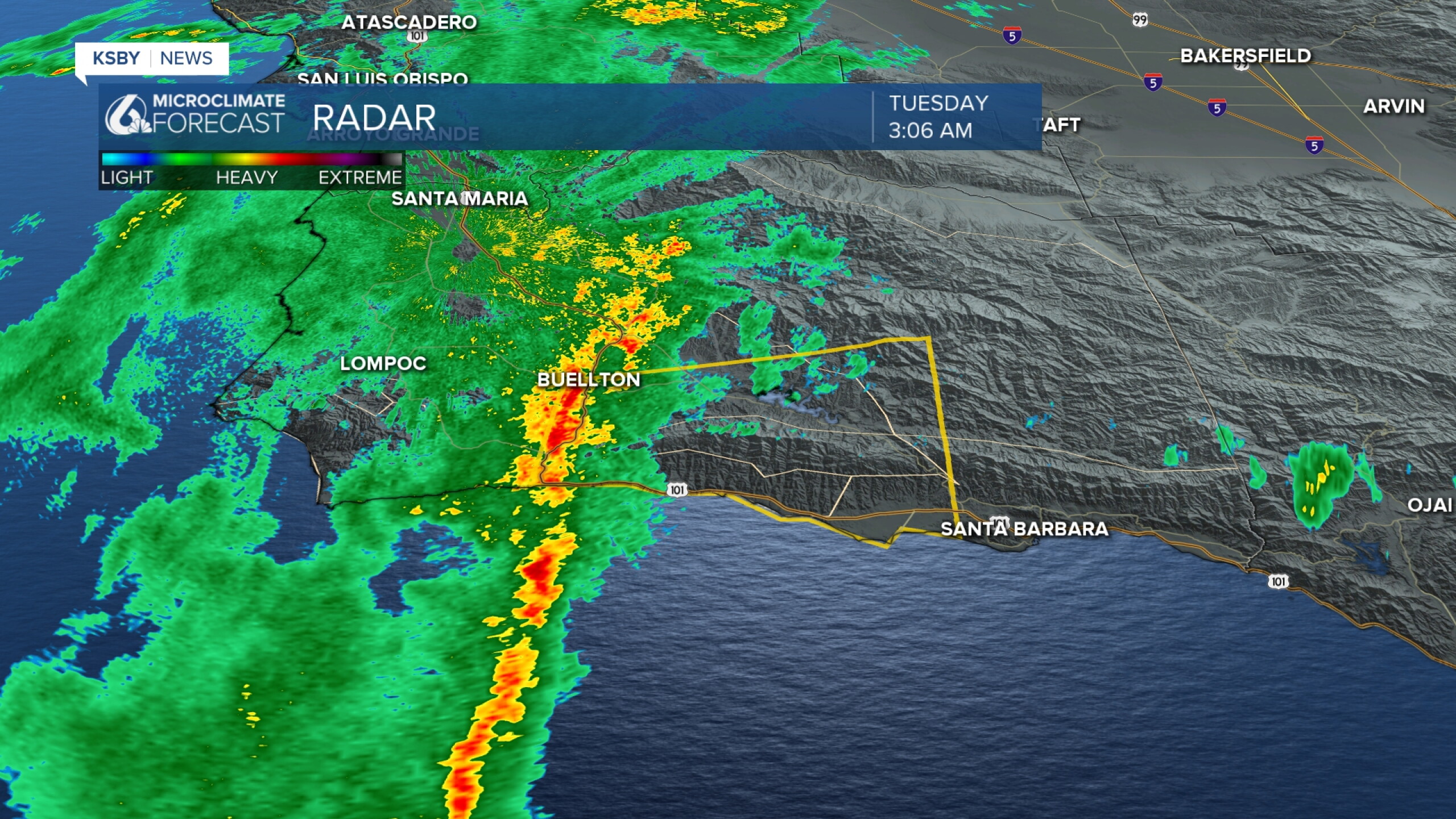 Severe thunderstorm warnings issued for the Central Coast