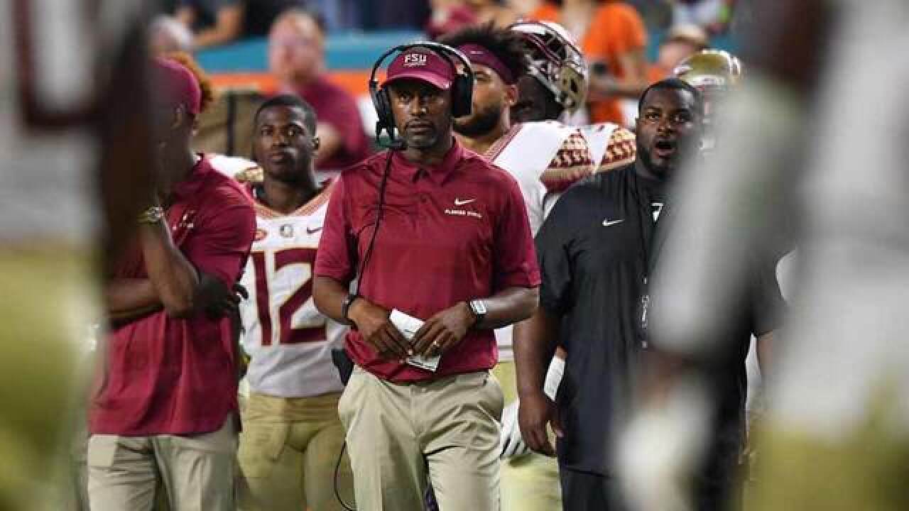 Florida State Fires Football Coach Willie Taggart