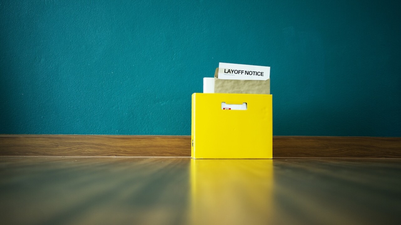 close up box of stuff and document paper and show need a job after  coronavirus (covid-19)takeaway your jobs