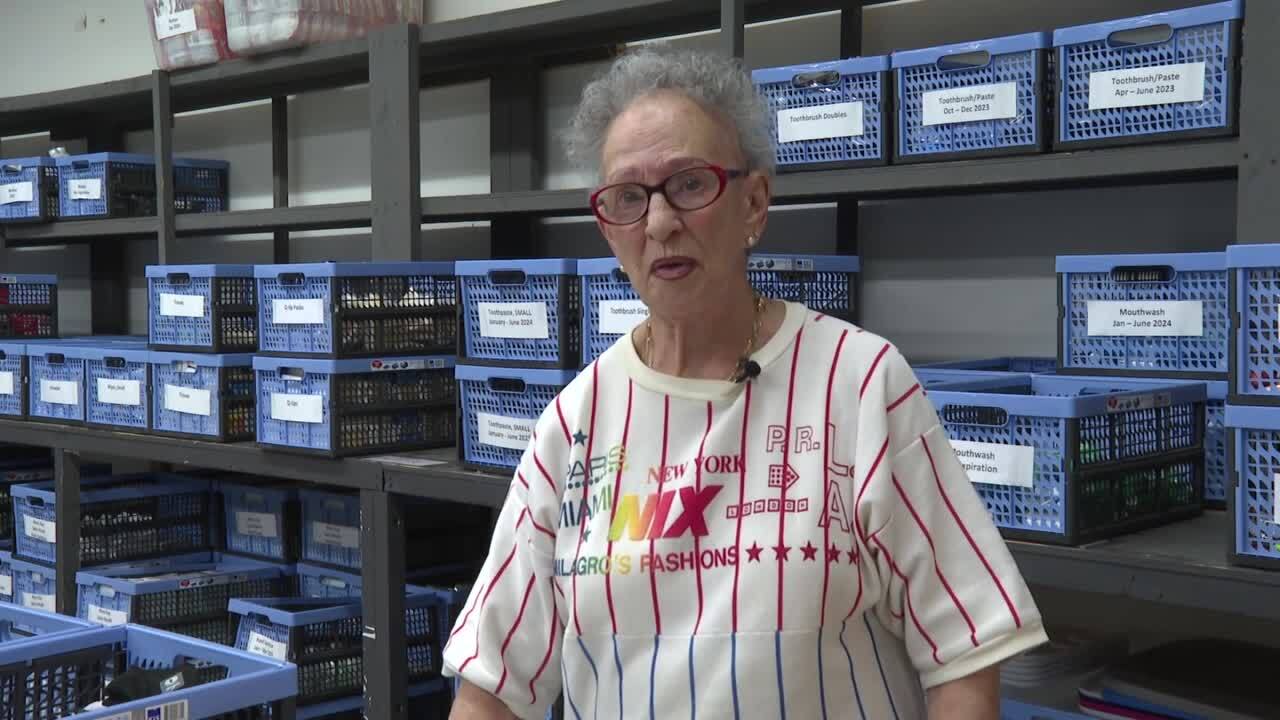Ann Heller volunteers at Forgotten Soldiers Outreach