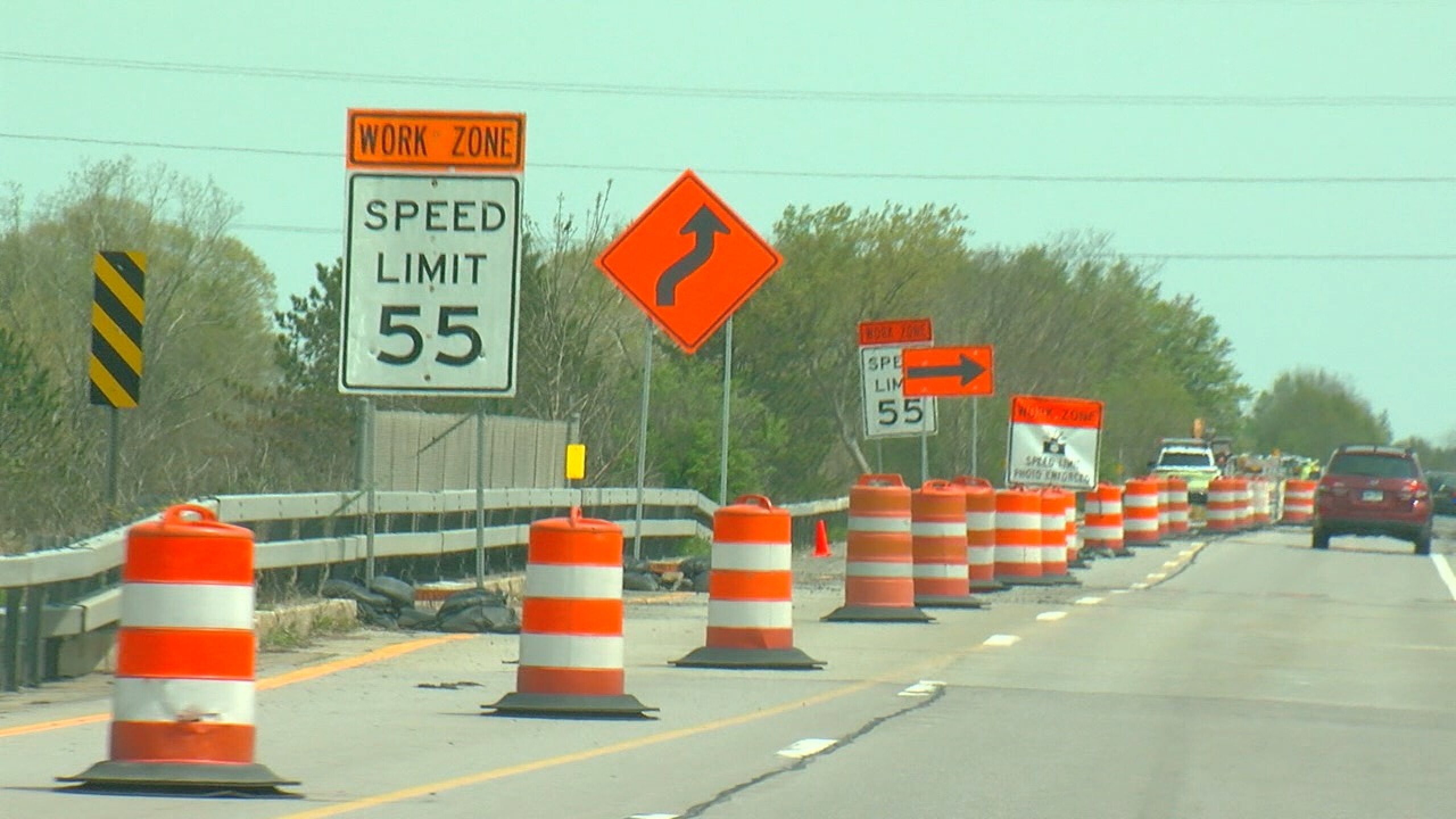Watch your speed in work zones