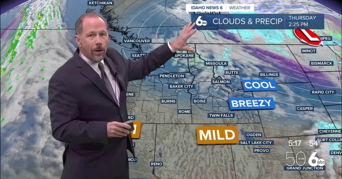 Basey Weather Update Gusty breezes in Boise will diminish and our weekend weather is looking ...
