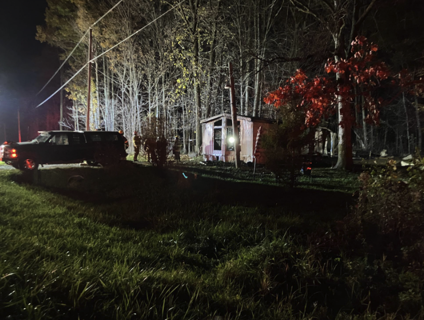 Mobile home fire