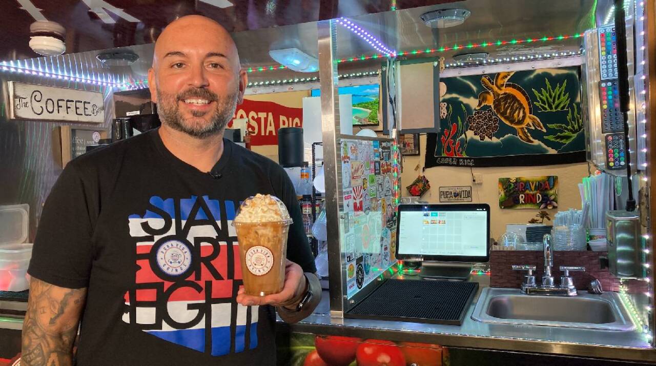 Robert Lobo, owner of Pura Vida Grinds.