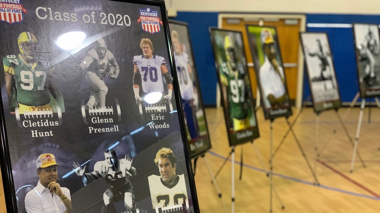 Kentucky Pro Football Hall Of Fame Names 2020 Class