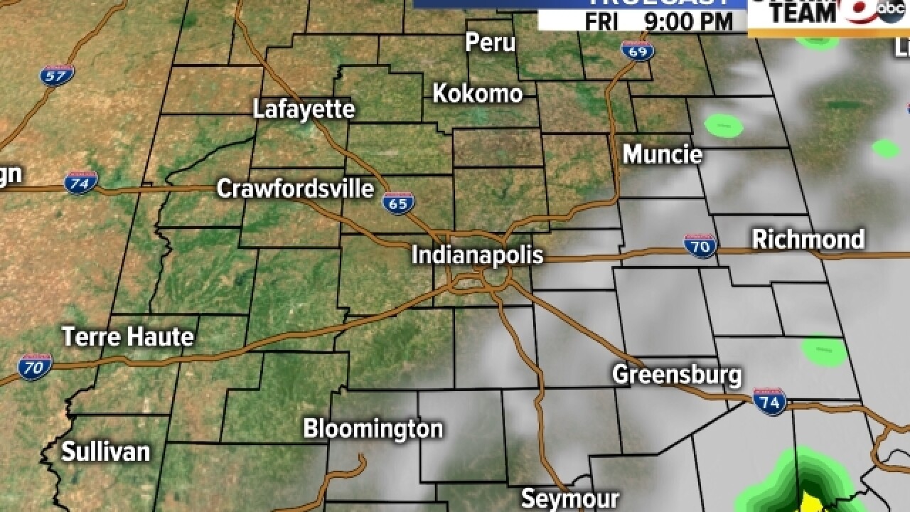 TIMELINE: How soggy will your morning be?