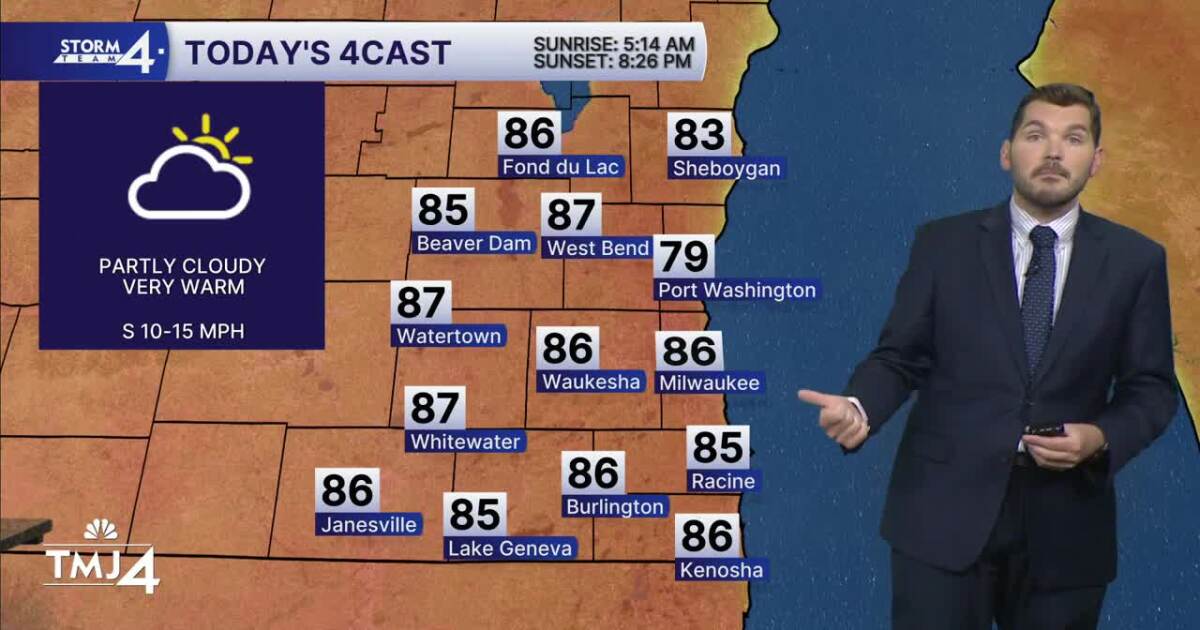 Southeast Wisconsin weather: Heating up
