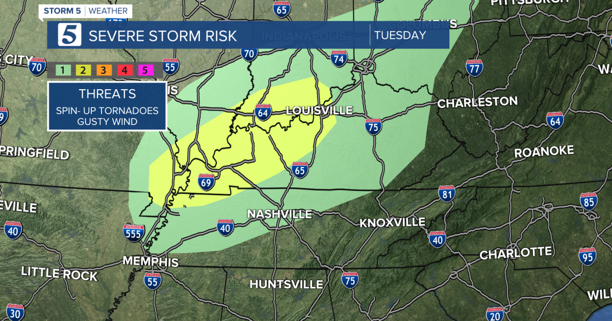 Storm 5 Alert in effect Tuesday from noon to 10 p.m. (7.8.24)