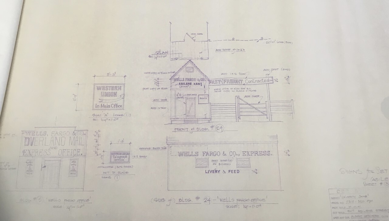 Mescal Movie Set blueprints