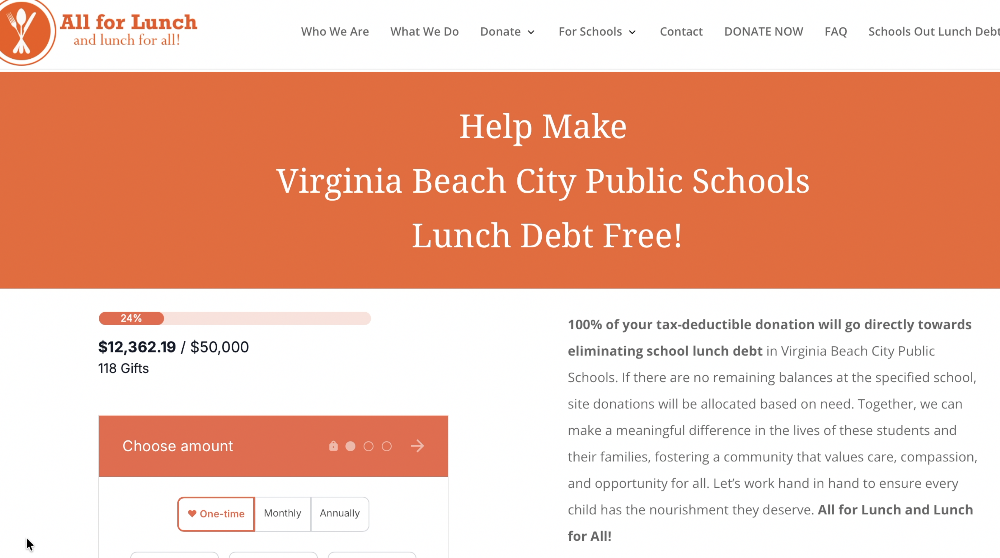 Virginia Beach schools face $350K in student meal debt
