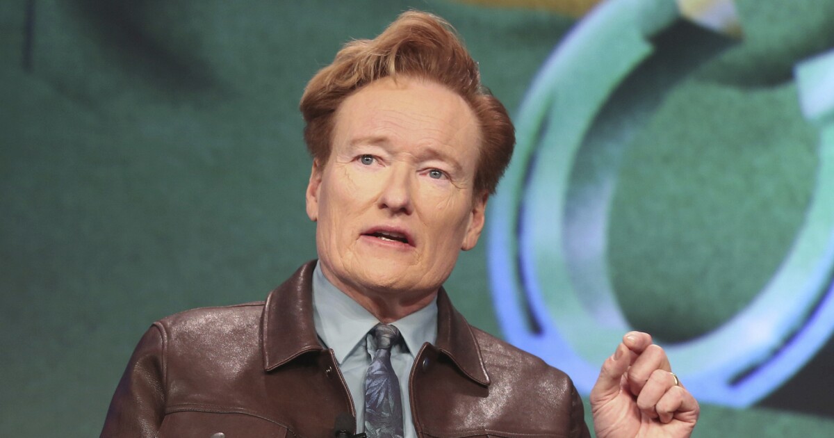 Conan O'Brien is set to receive the Mark Twain Prize for humor as politics roils the Kennedy Center