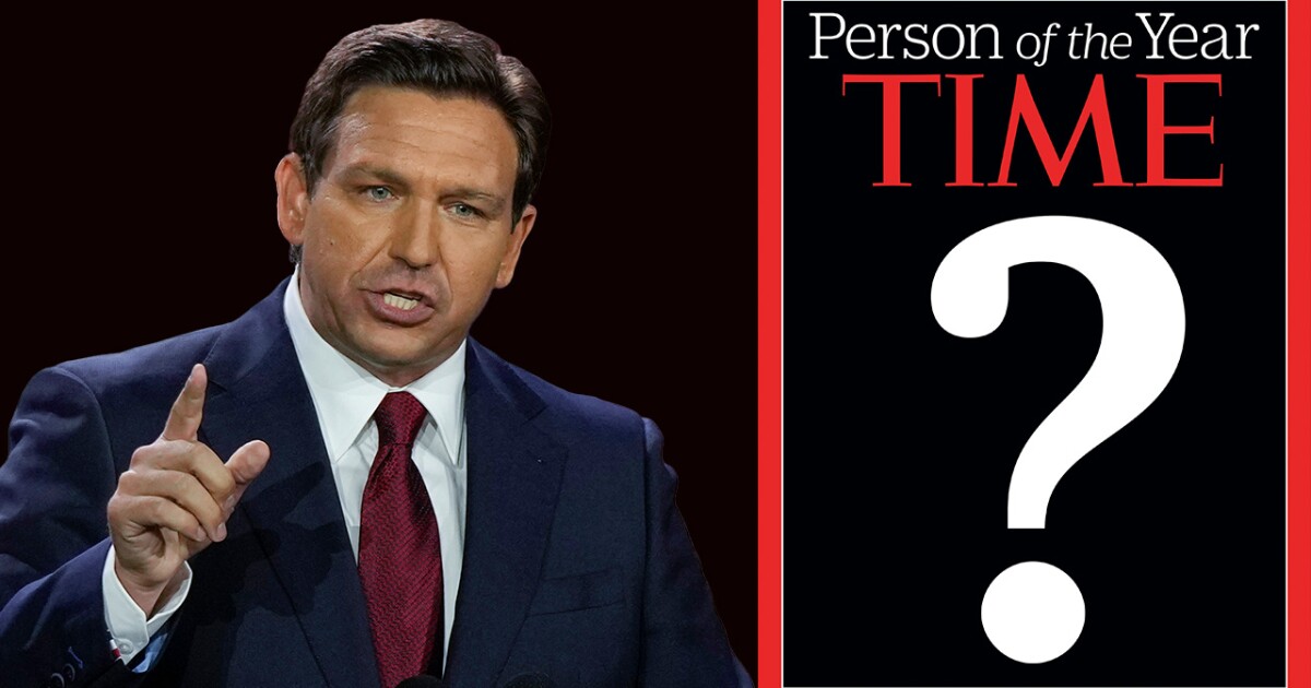 DeSantis on shortlist for Time's 'Person of the Year'