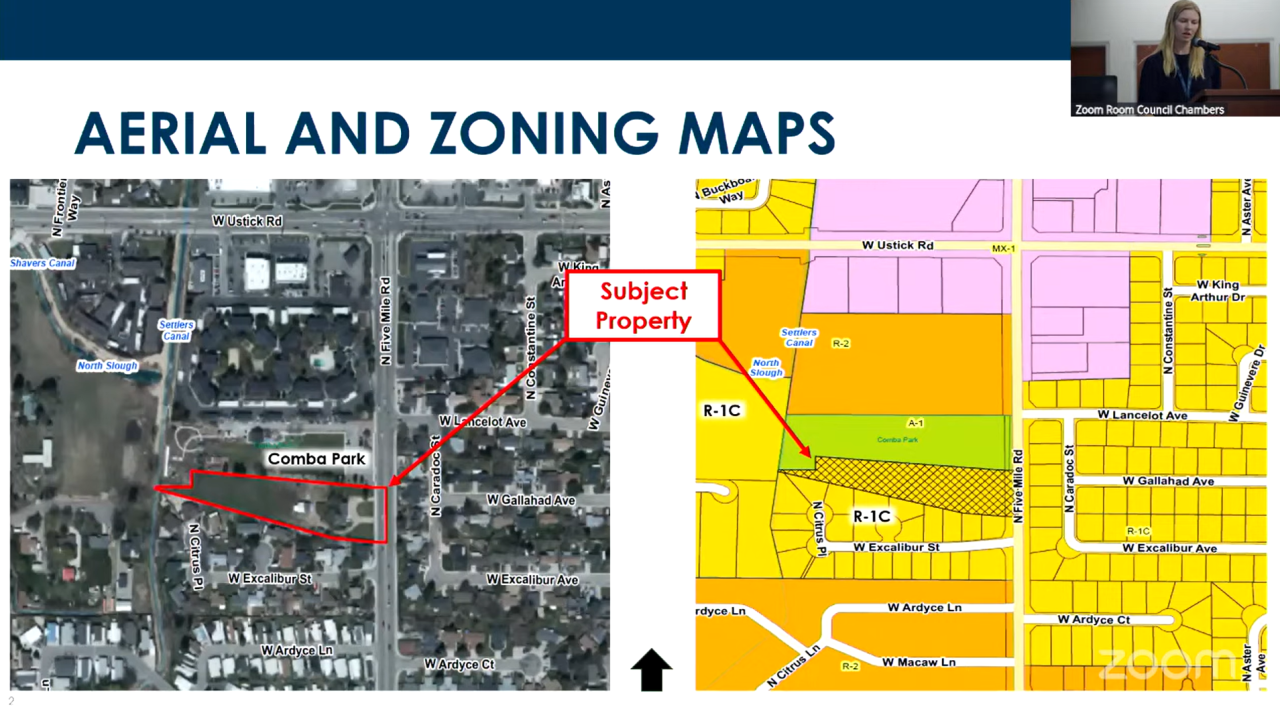 aerial and zoning maps city of boise