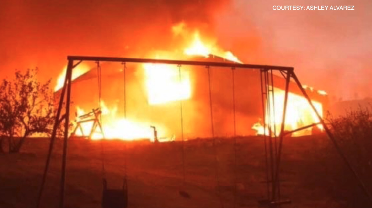 Andrew Alvarez, French Fire, Lake Isabella, August 23, 2021