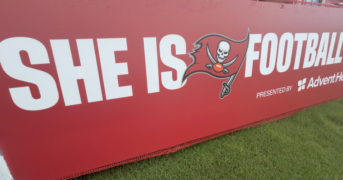 Bucs host 'She Is Football' day