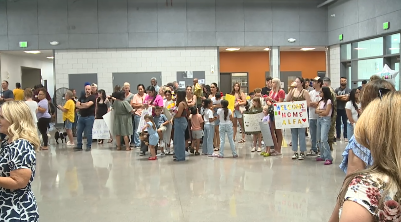 Nevada National Guard members return home