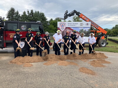 Ground breaks on Howard fire station upgrade