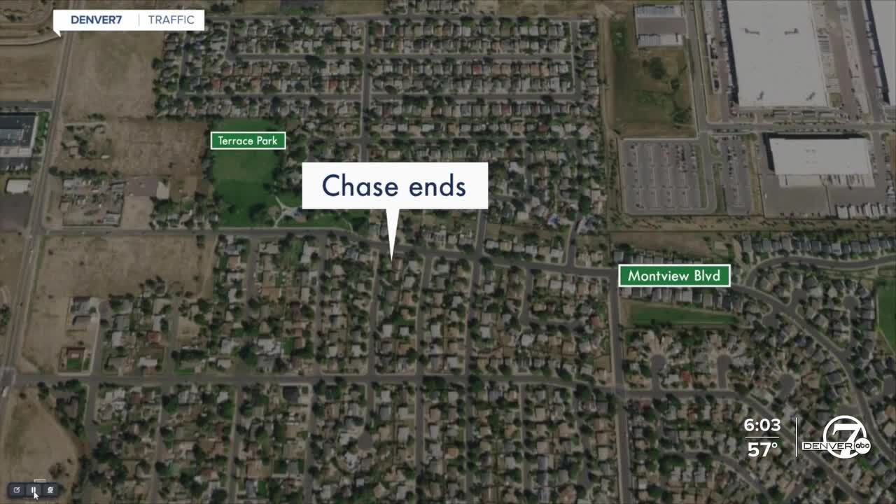 Aurora police pursuit stolen car august 8.jpg