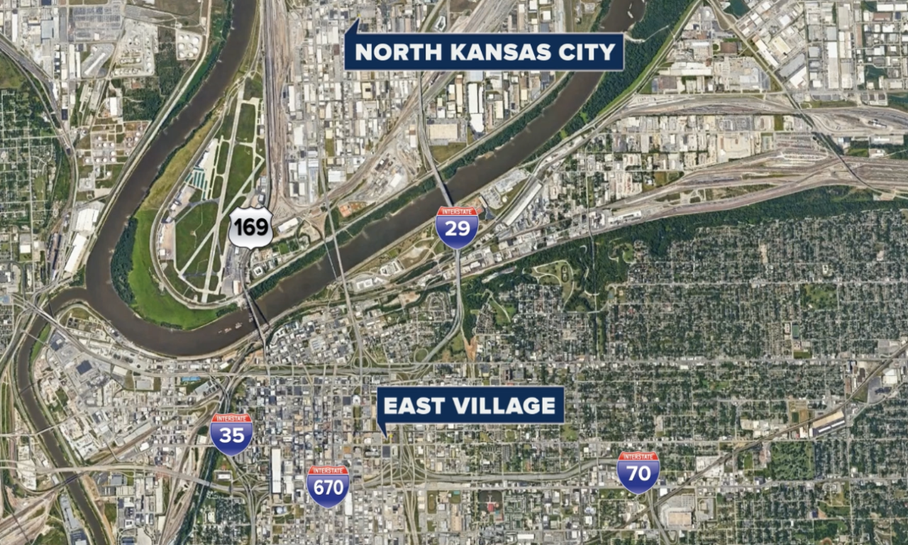 Royals ballpark potential sites