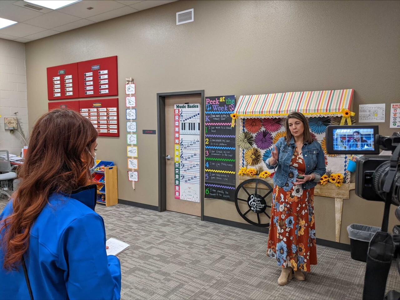 Melba teacher Amy Olsen talks to Idaho News 6 about House Bill 443 on Tuesday.