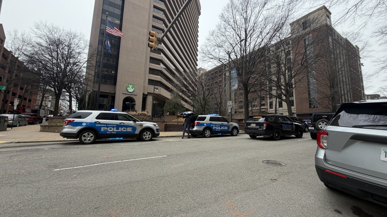 Capitol police investigate 'suspicious situation' at Virginia Lottery building
