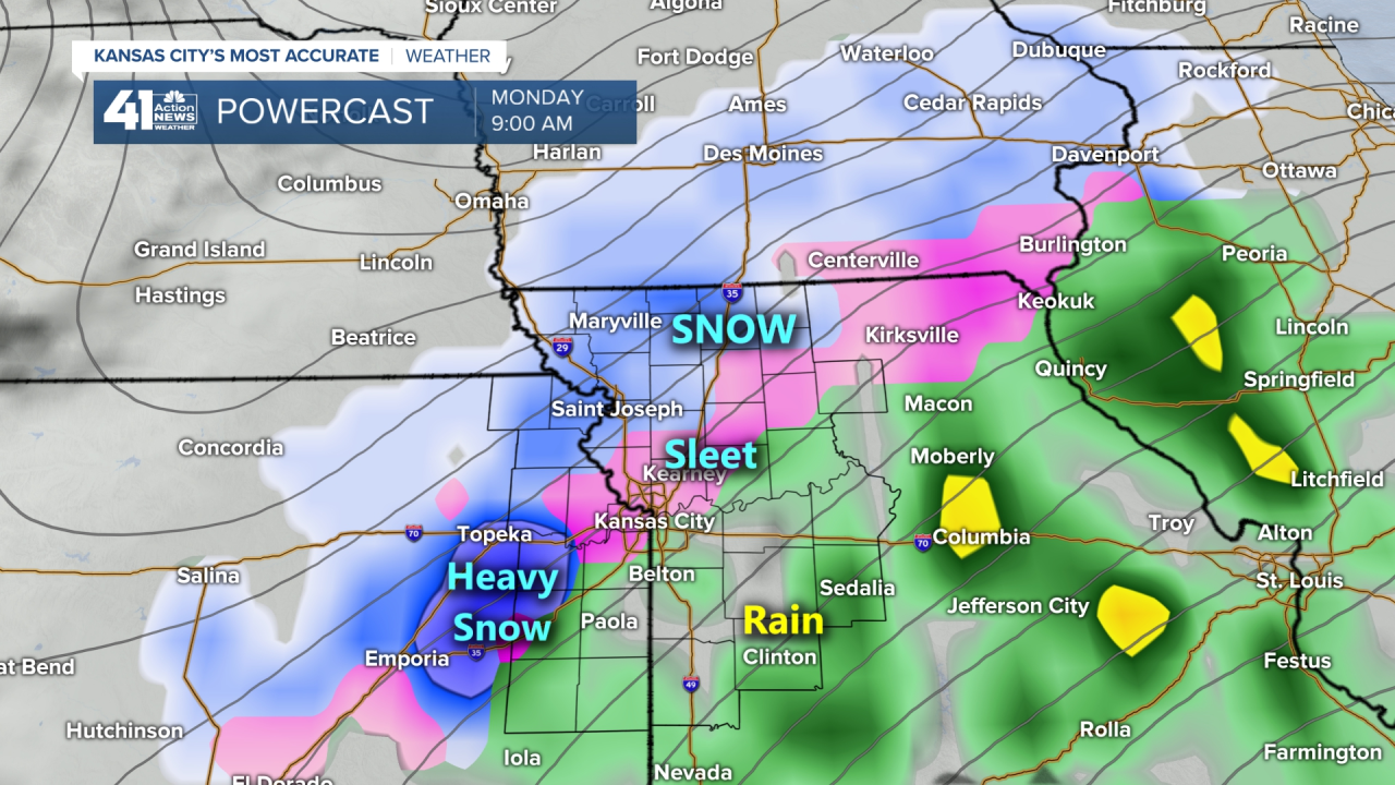 Weather Blog - NFL AFC & NFC Championship Forecast & Chance Of Snow Monday