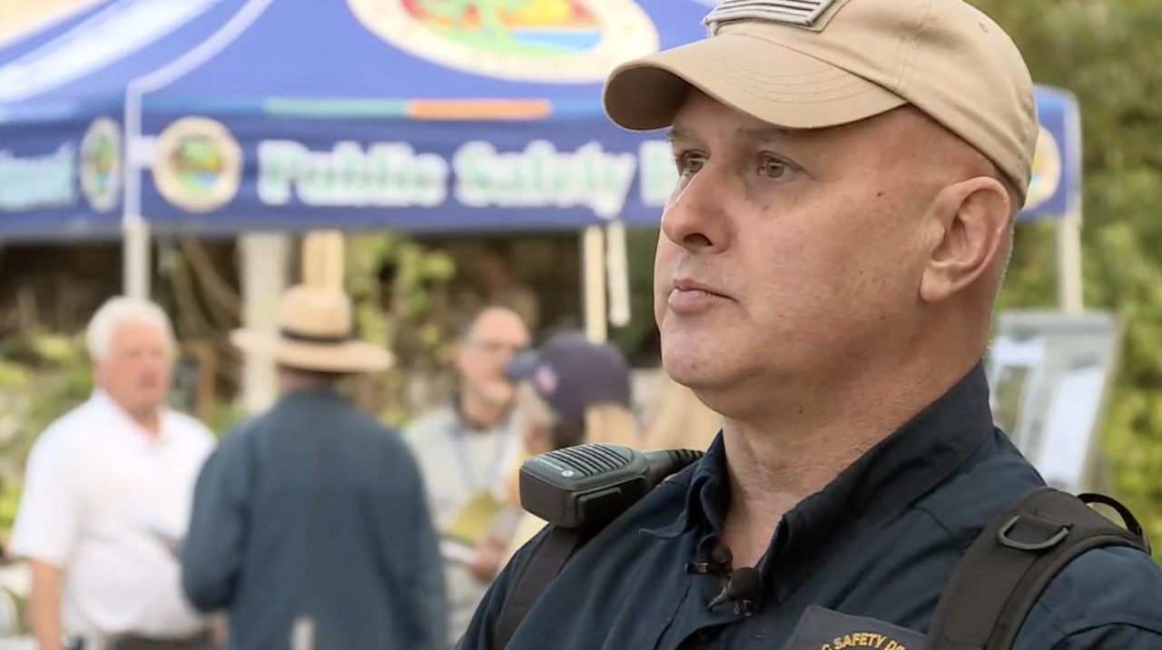 Radiological Emergency Specialist Mike Geier nuclear drill Palm Beach County 01102024