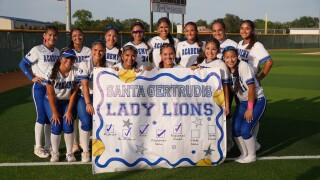 Santa Gertrudis Academy softball sweeps Jourdanton in UIL 3A-DII Regional Final