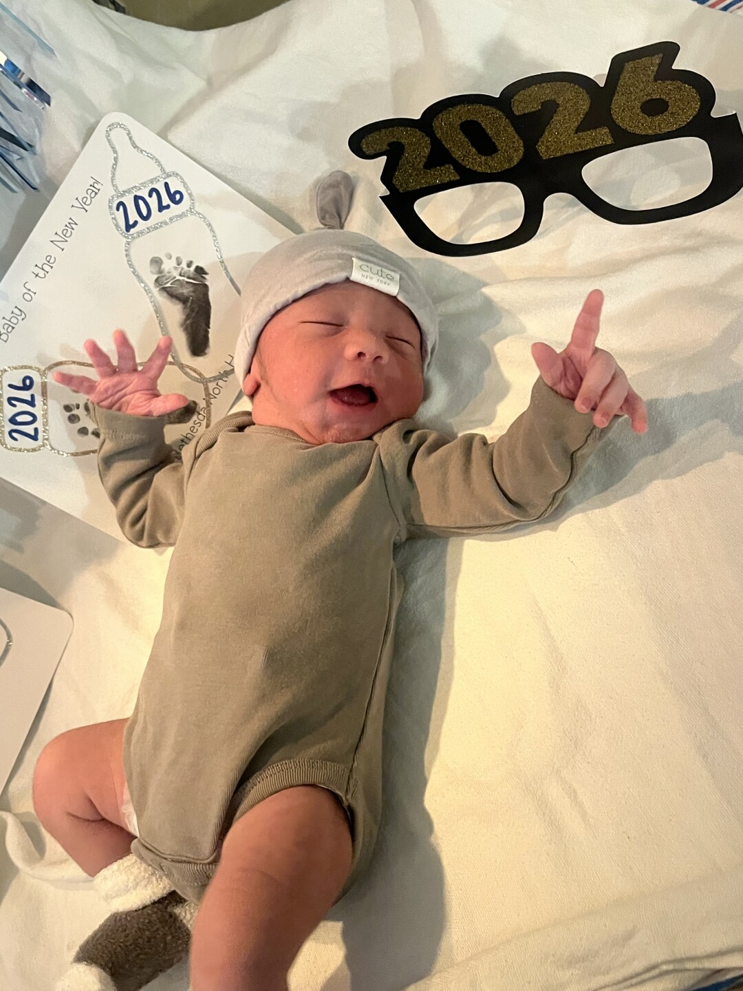 Bethesda North first 2026 baby