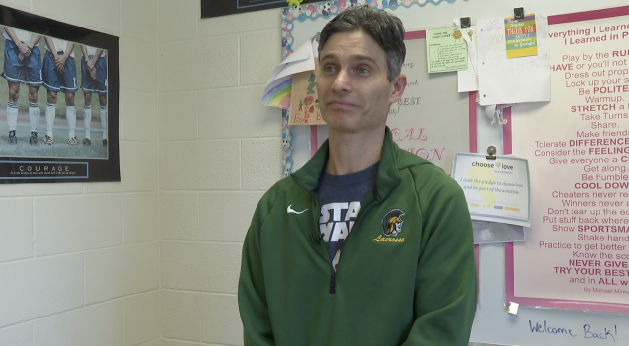 Tim Mondello, P.E. Teacher of the Year for the Western Zone