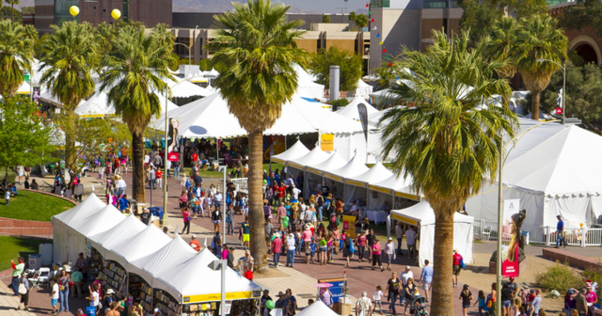 Tucson Festival Of Books Set To Return March 12 13 2022 Tucson Festival Of Books Map 2022