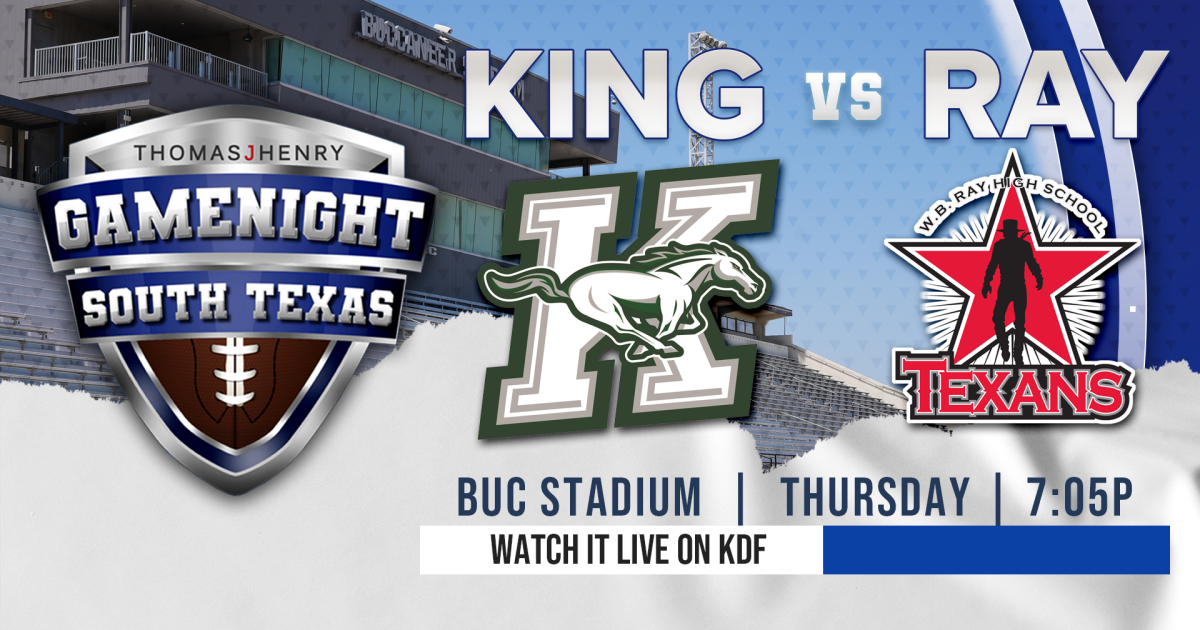 Game Night South Texas: Ray (1-0) meets King (0-1) for CCISD non-district duel
