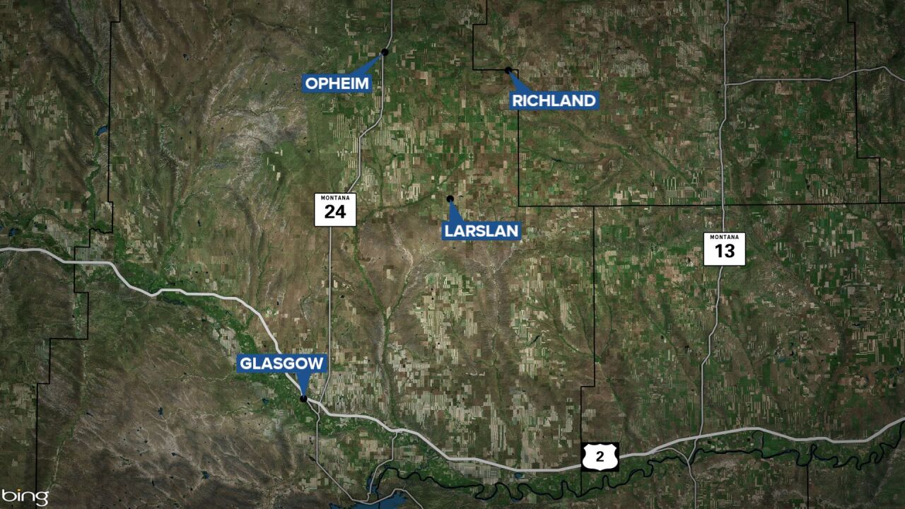 Several tornadoes in northeastern Montana