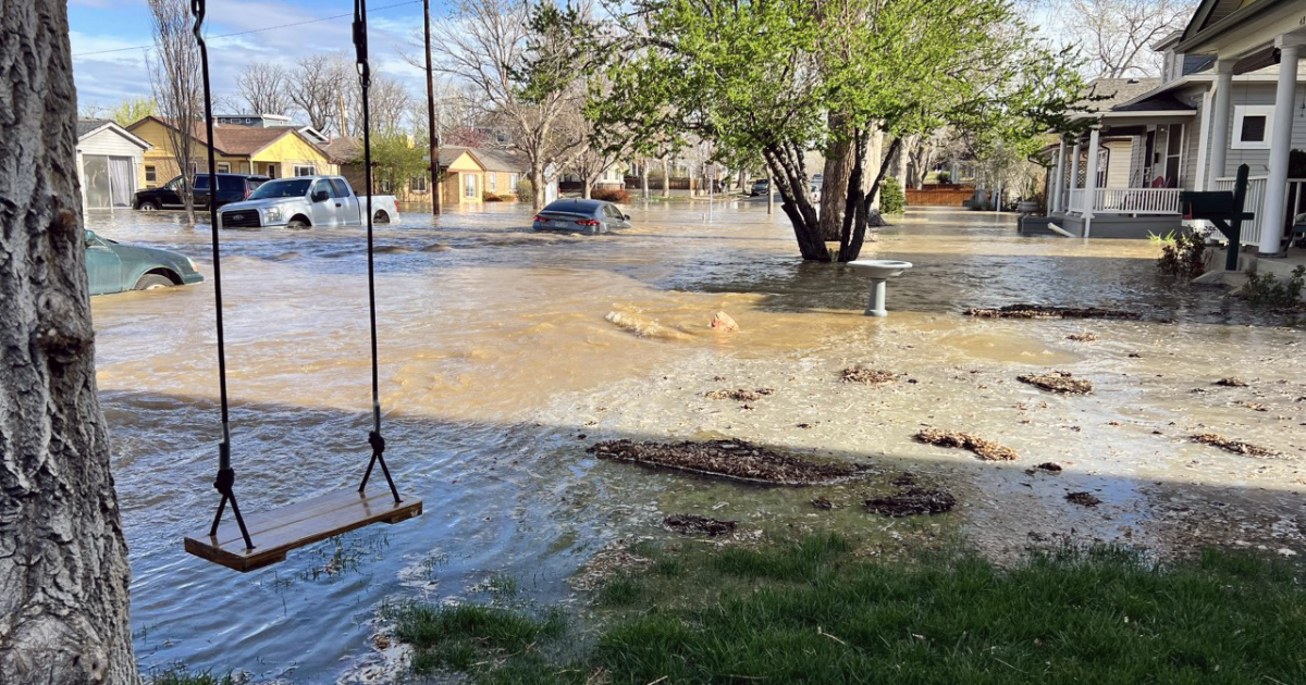 Water main break causes street flooding in Denver’s Berkley neighborhood