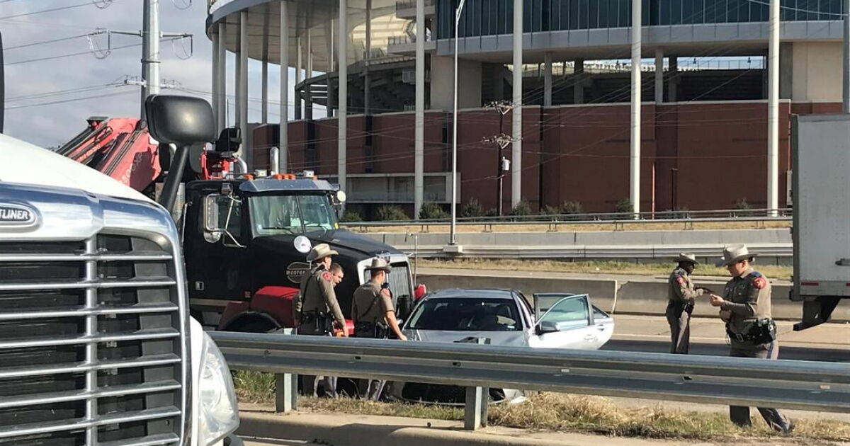 One person arrested after leading authorities on high-speed chase