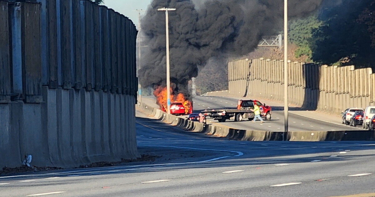No injuries reported in I-664 North car fire in Hampton: VSP - Vimarsana News