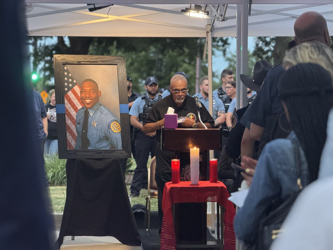 Elijah Ming vigil