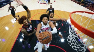 Pistons 76ers Basketball