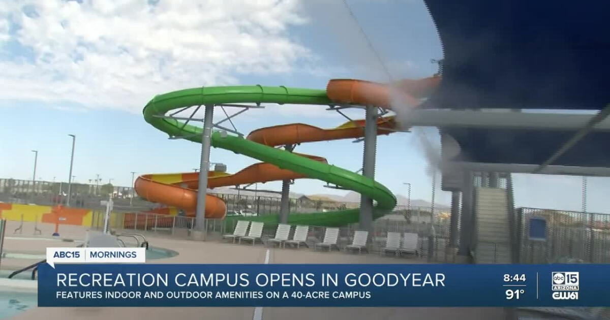 Goodyear Center Goodyear opens first-of-its-kind recreation center