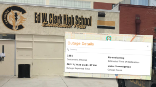 Clark High School power outage