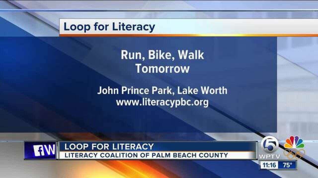 Loop for Literacy at John Prince Park on Feb. 3