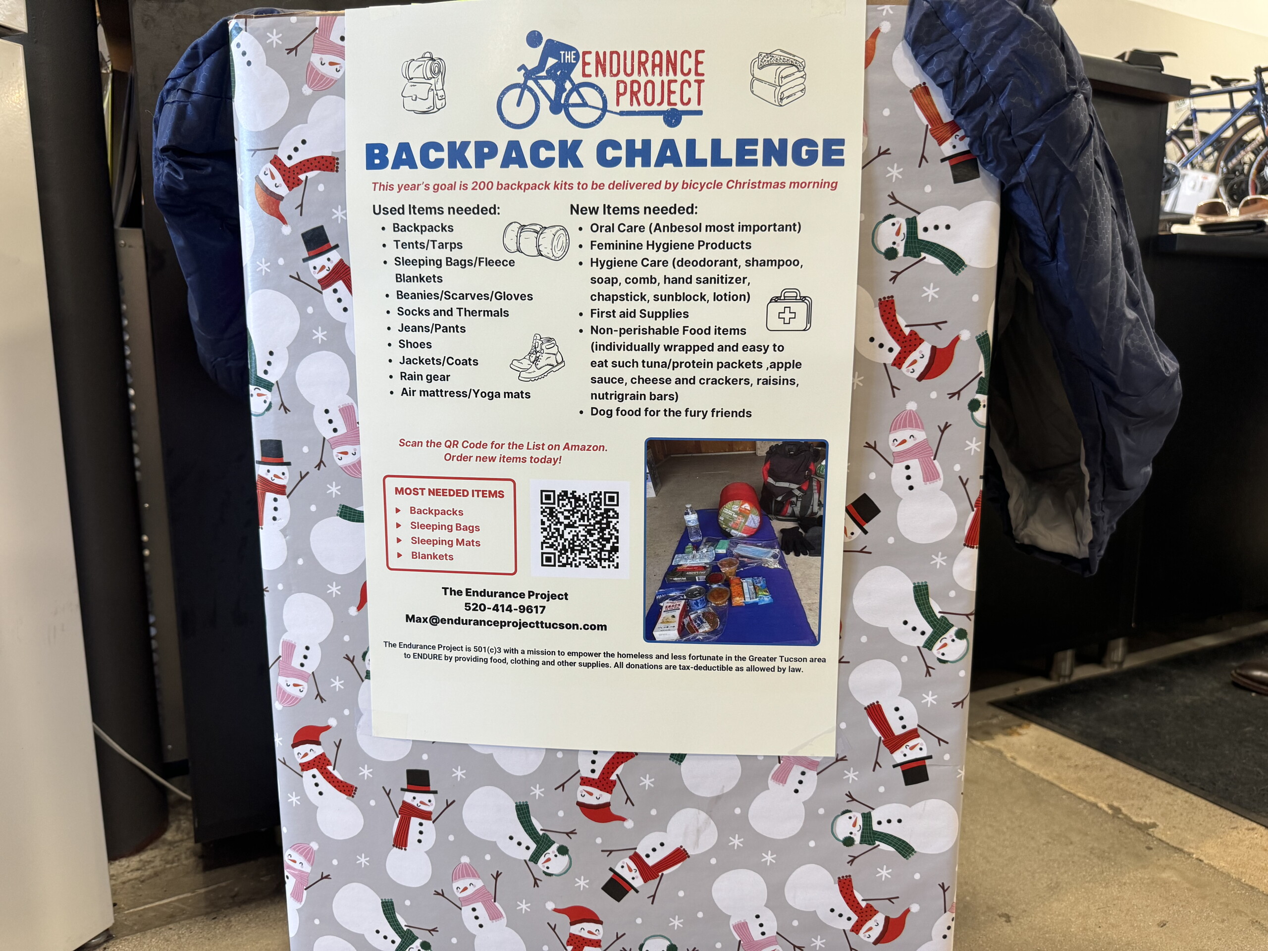 The Endurance Project helps hundreds in need during the holiday season