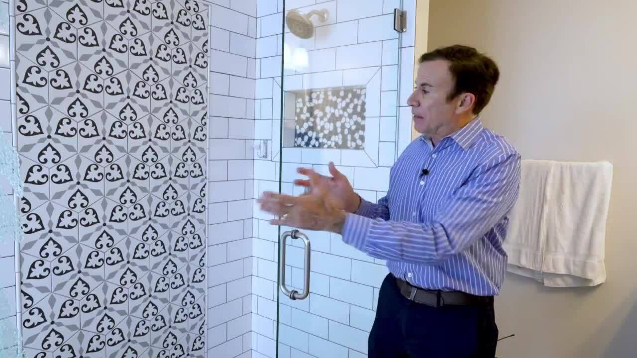 Shower door shatters DWYM