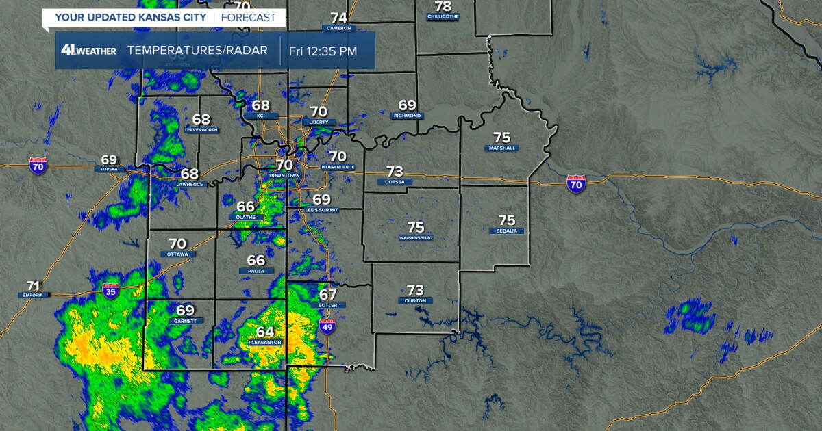KSHB 41 Weather Blog | Tracking 2-3 chances of rain, storms today ...